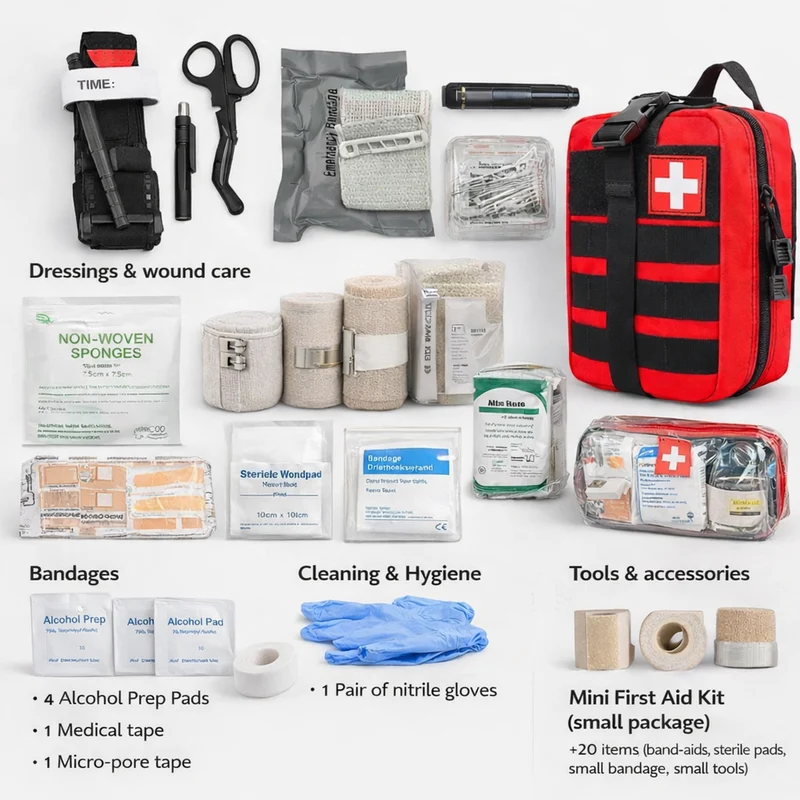 EHBO Noodpakket Large (380-delig) - Complete EHBO Kit