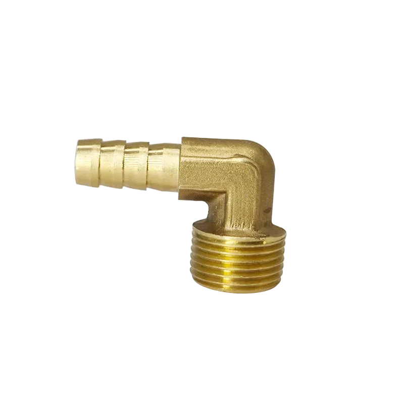 Haakse koppeling Buitendraad 1/4" - 3/8" - 1/8" - 1/2" - 3/4" | Luchtslang & Waterleiding koppeling