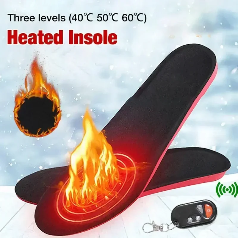 Heated Insoles | Verwarmde inlegzolen met afstandsbediening | USB-oplaadbaar
