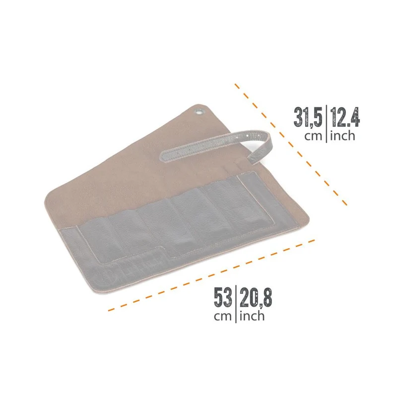 Bestecktasche aus Leder