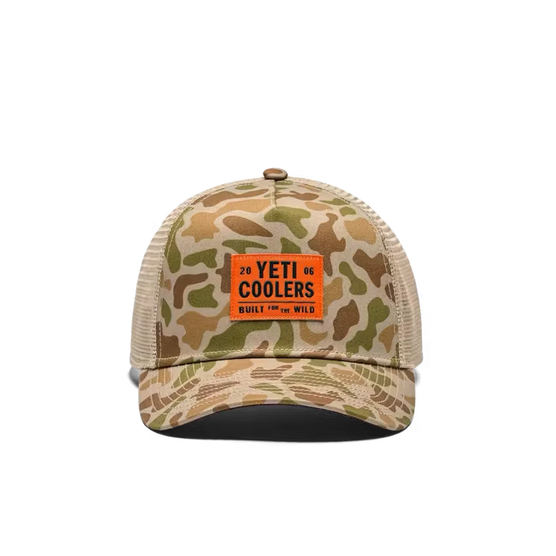 YETI Coolers Camo Trucker-Cap