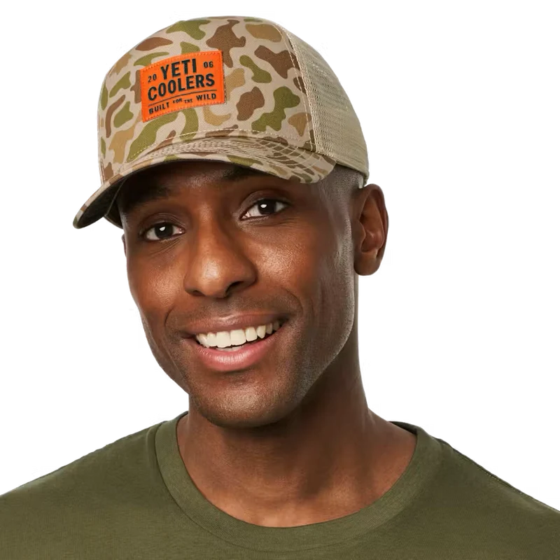 YETI Coolers Camo Trucker-Cap