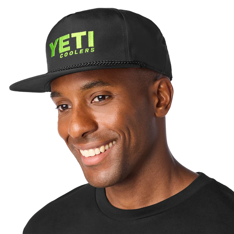 Yeti Coolers® Cap mit Seildetail und flacher Krempe