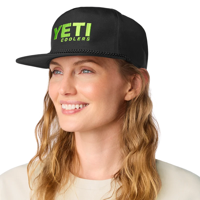Yeti Coolers® Cap mit Seildetail und flacher Krempe