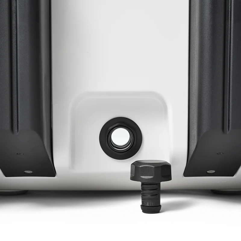 Roadie® Kühlbox mit Rollen BestDam™ Ablassstopfen