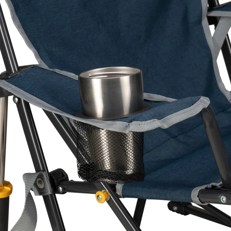 GCI Outdoor Kickback Rocker Campingstuhl Heathered Indigo