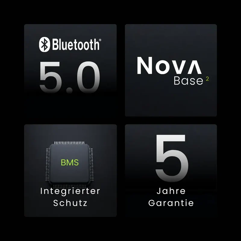 WATTSTUNDE® NOVA Base 2 60Ah Batterie LiFePO4