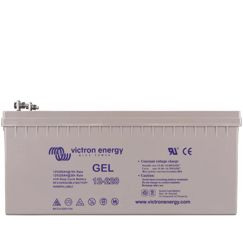 Victron 12V/220Ah Gel Deep Cycle Batt.