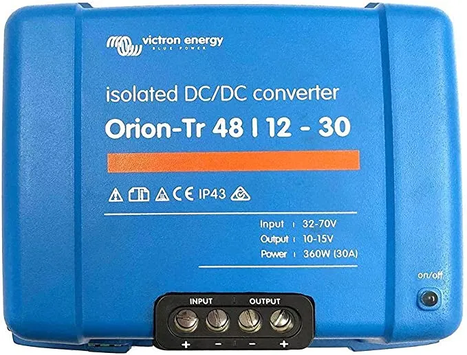 Victron Orion-Tr 48/12-30 A (360W) DC-DC converter isolated