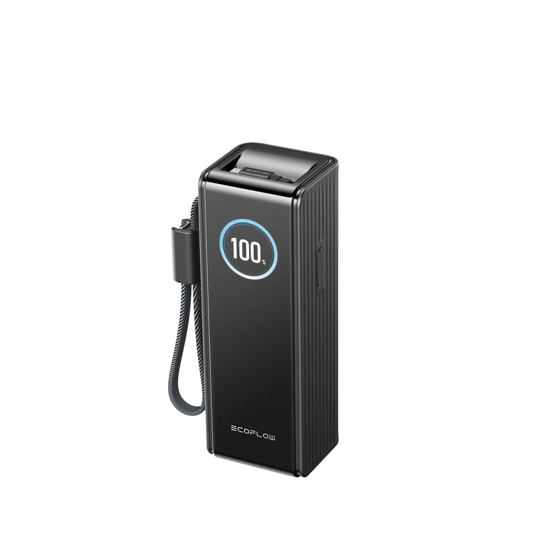 EcoFlow RAPID 25K mit integriertem Kabel schwarz
