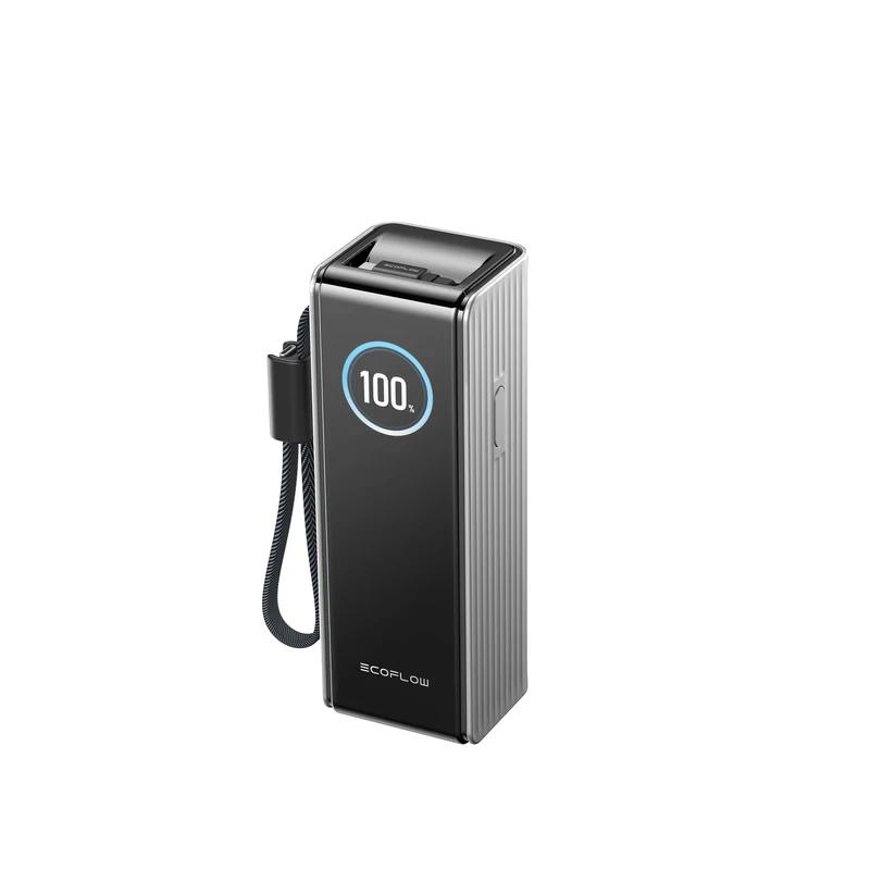 EcoFlow RAPID 25K mit integriertem Kabel silber