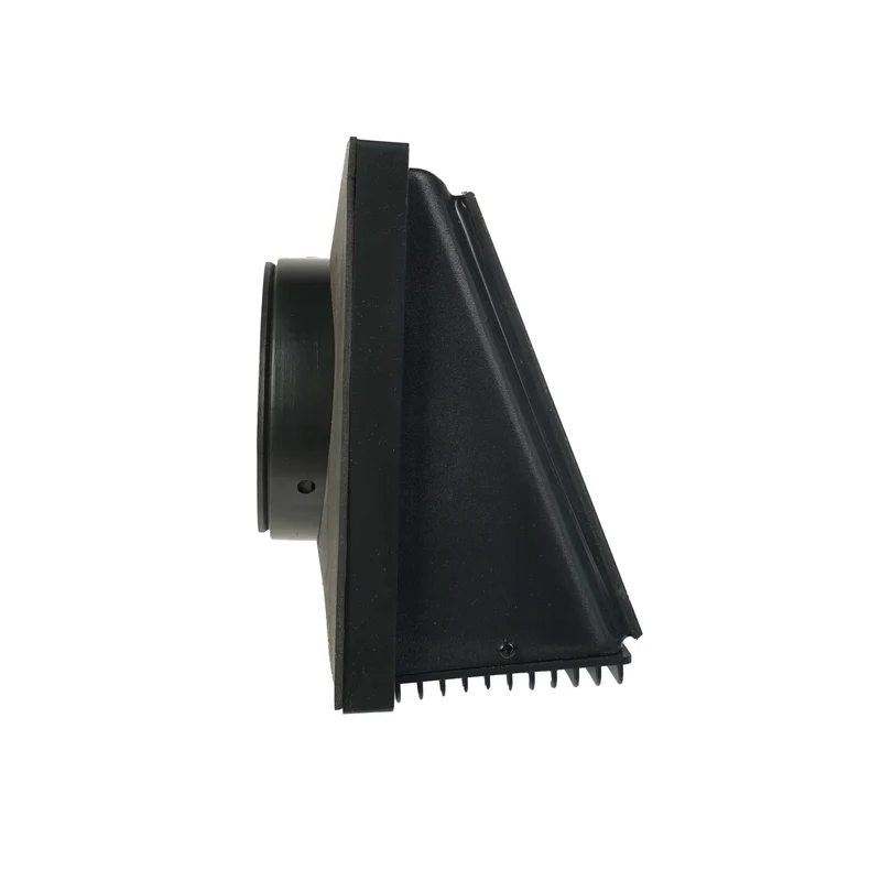WATTSTUNDE® AERO Solarlüfter eckig, schwarz