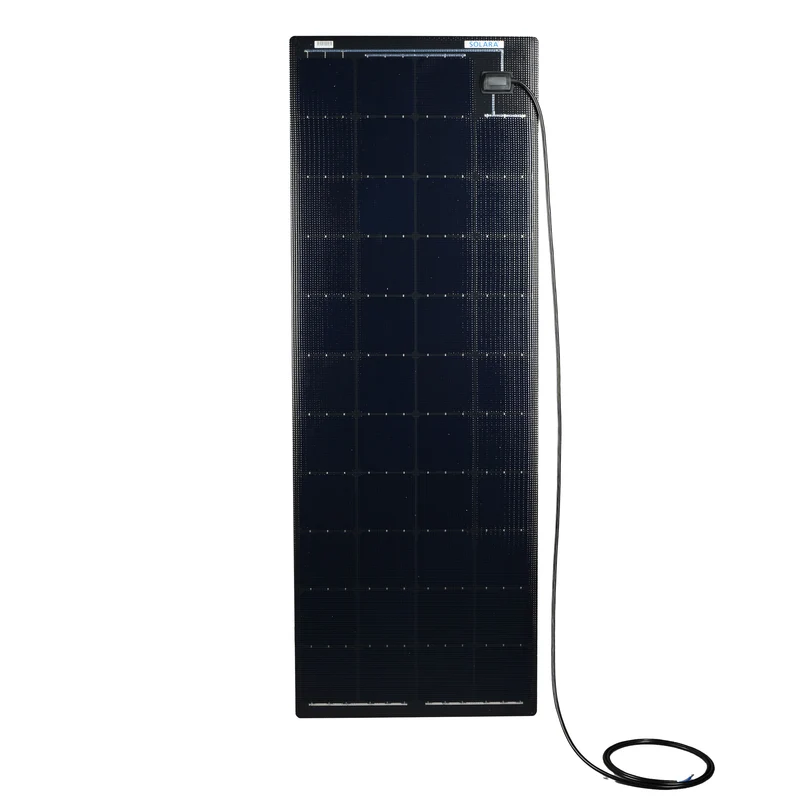 SOLARA Power M-Serie S705M43 Marine160Wp Kabelausgang Vorderseite
