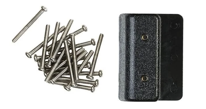 Solarpanel Seitenhalter Montage-Set – für 18–40 mm Alurahmen, Grau
