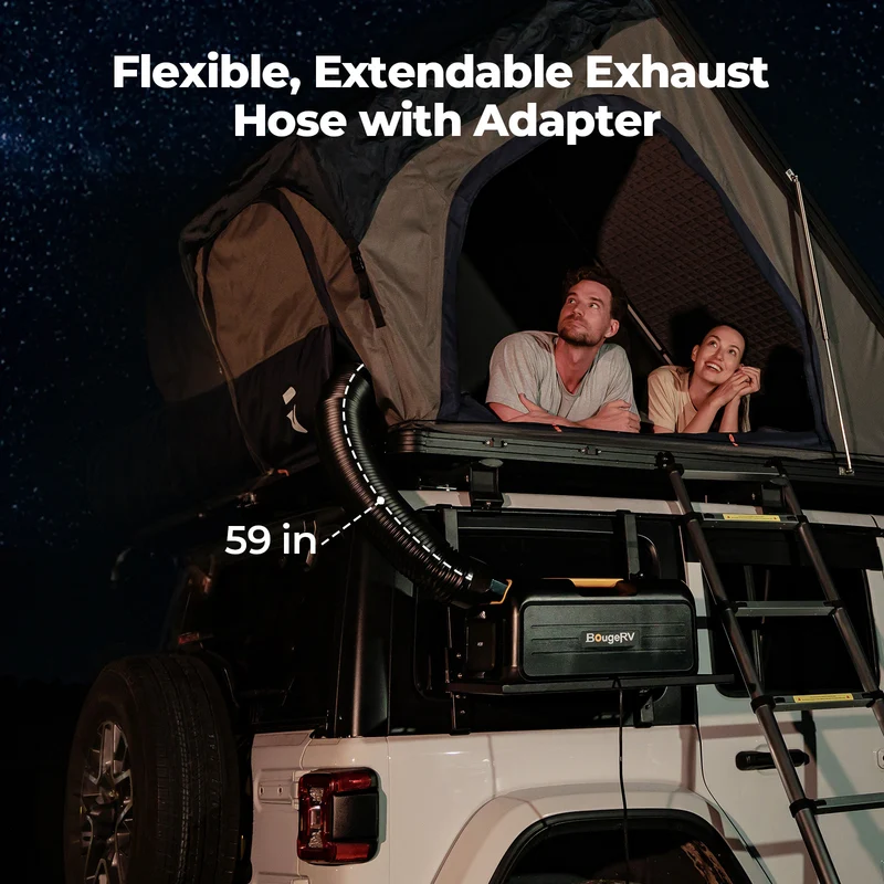 Abluftkanal und Adapter für tragbare Klimaanlage mit 1,0 kW
