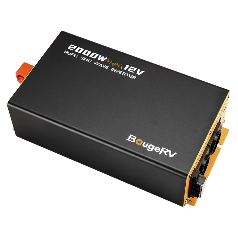 BougeRV 2000 W 12 V Rein-Sinus-Wechselrichter