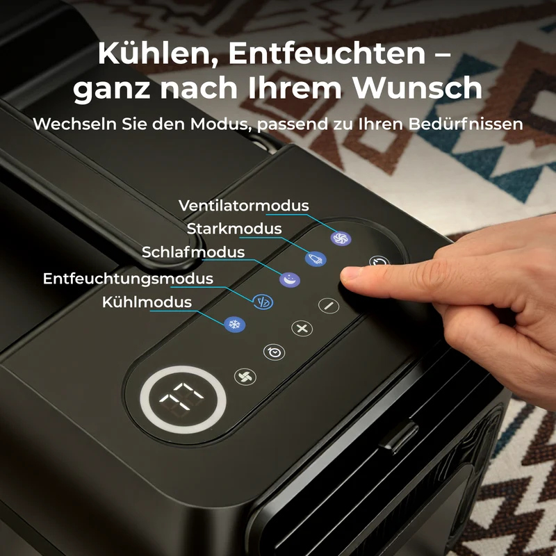 BougeRV PC35 PRO tragbare Klimaanlage mit 1,0 kW (3500 BTU)