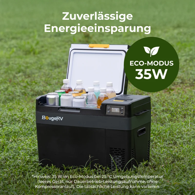 BougeRV Neuer CRX3 28 L tragbarer Kühl- und Gefrierschrank für das Auto