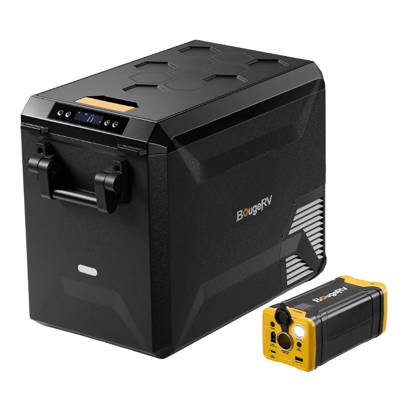 BougeRV Neuer ASPEN S50 12V 47 L tragbarer Kühlschrank