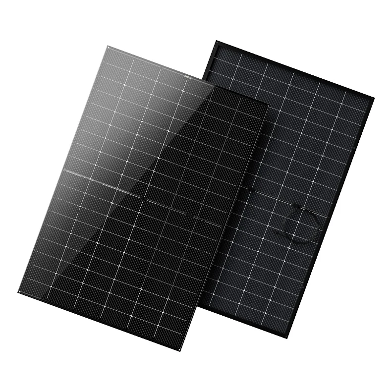 BougeRV 400 Watt 12V/24V starre bifaciale 16BB Mono-Solarplatte