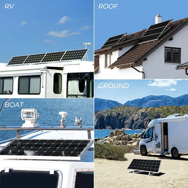 BougeRV Verstellbare Solarpanel-Neigungsmontagewinkel (für 41 Zoll / 104 cm)