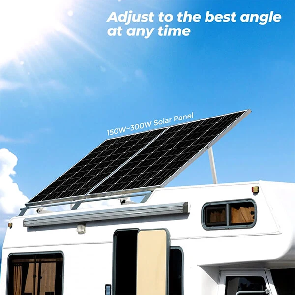 BougeRV Verstellbare Solarpanel-Neigungsmontagewinkel (für 41 Zoll / 104 cm)