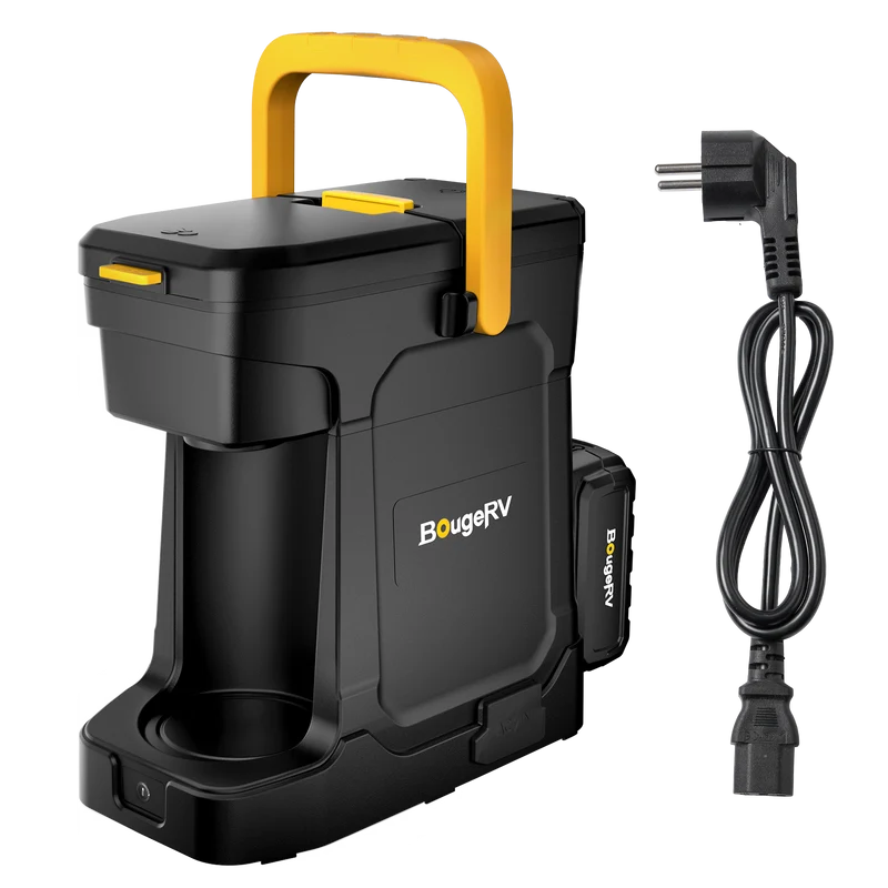 BougeRV mobile Kaffeemaschine mit 144Wh Akku