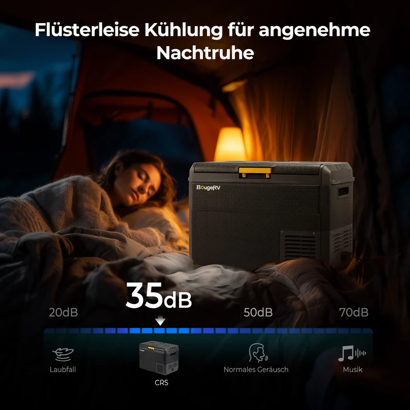 BougeRV CRS 50 L Kompressor Kühlbox