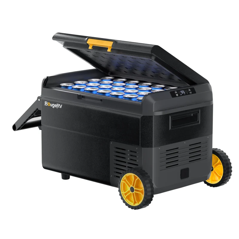 BougeRV CRS 40 L tragbarer Auto Kühlbox mit Rollen