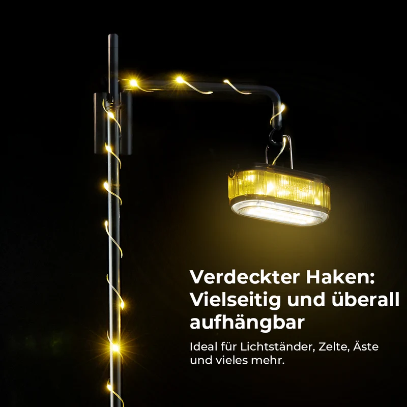 BougeRV Outdoor Camping Lantern Atmosphäre Lichterkette