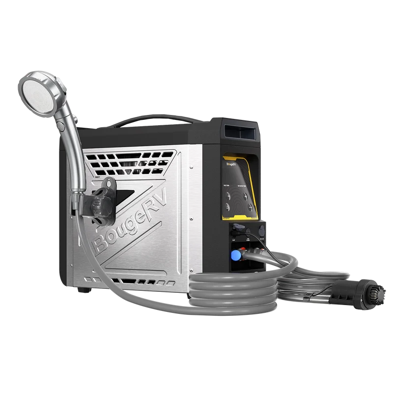 BougeRV Neuer tragbarer Propangas-Wassererhitzer für Campingzwecke im Freien