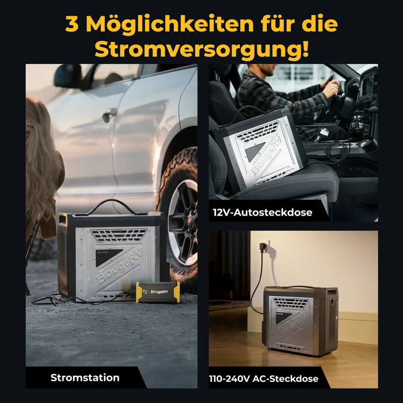BougeRV Neuer tragbarer Propangas-Wassererhitzer für Campingzwecke im Freien