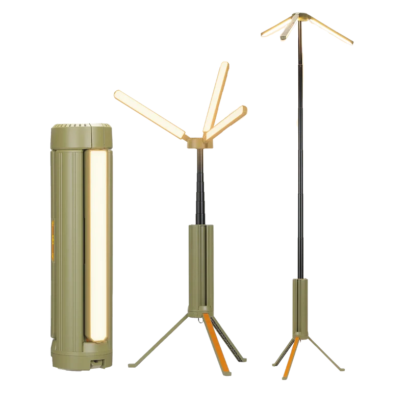 BougeRV faltbare Campinglampe, wasserdichtes Campinglicht für Zelt, Reisen und Notfälle.