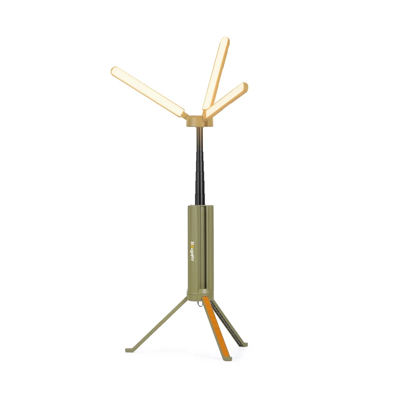 BougeRV faltbare Campinglampe, wasserdichtes Campinglicht für Zelt, Reisen und Notfälle.