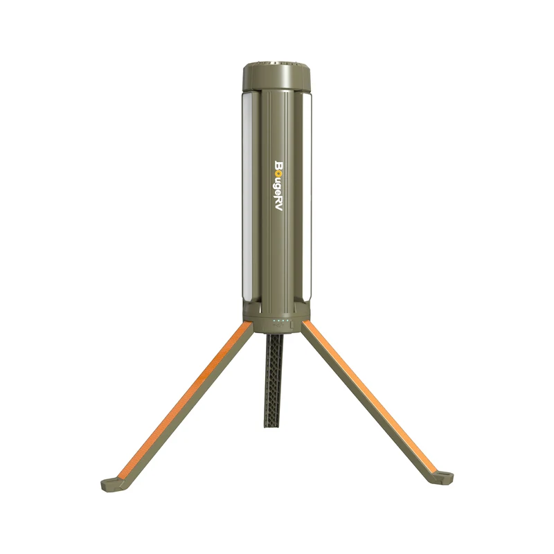 BougeRV faltbare Campinglampe, wasserdichtes Campinglicht für Zelt, Reisen und Notfälle.