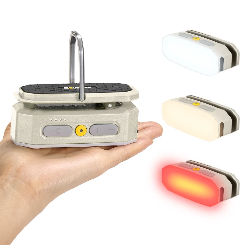 BougeRV Bewegliches Campinglicht, wasserdicht Campinglampe für Zelt, Notfälle, Outdoor
