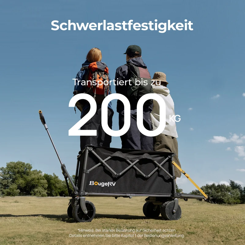 BougeRV elektrischer bollerwagen für Camping