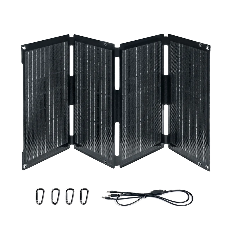 BougeRV 50W Flexibles Tragbares Solarpanel aus Fiberglas