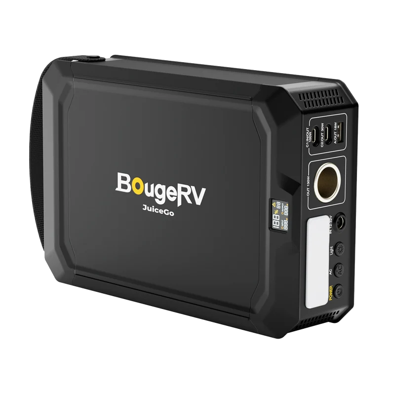 BougeRV JuiceGo 240Wh Reiner Sinus Solargenerator Tragbare Powerstation