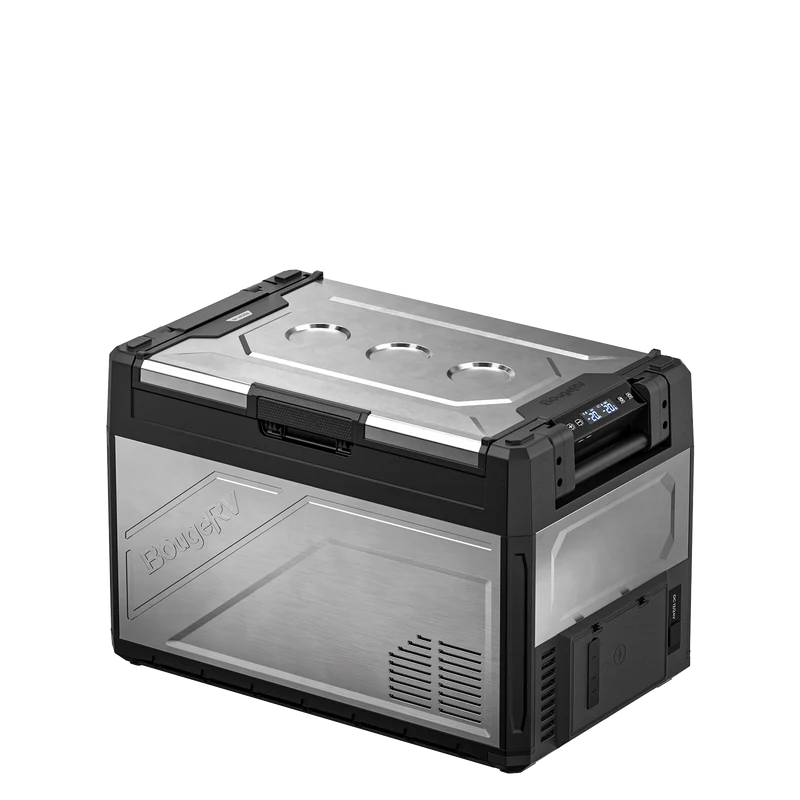 BougeRV New Rocky V3.0 52 L 12-V-Autokühlschrank mit zwei Temperaturzonen