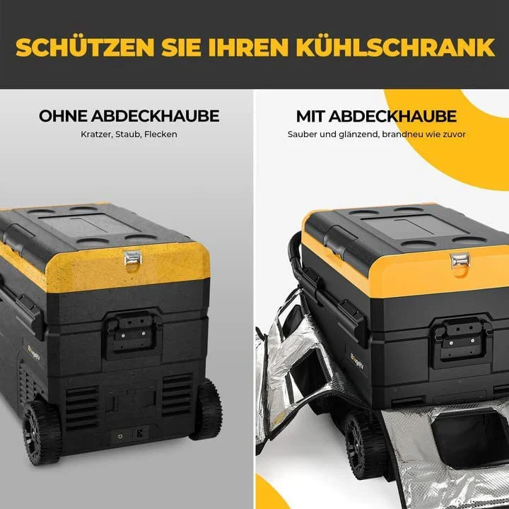 BougeRV 35L 600D Tragtasche für Dual-Zone-Kühlschrank wasserdichte & Kratzfeste