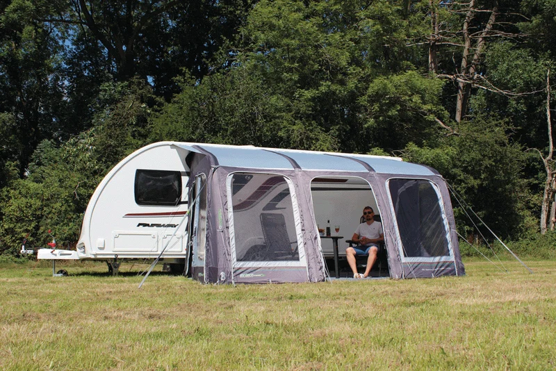 Aufblasbares Caravan Teilzelt E-Sport Air 400