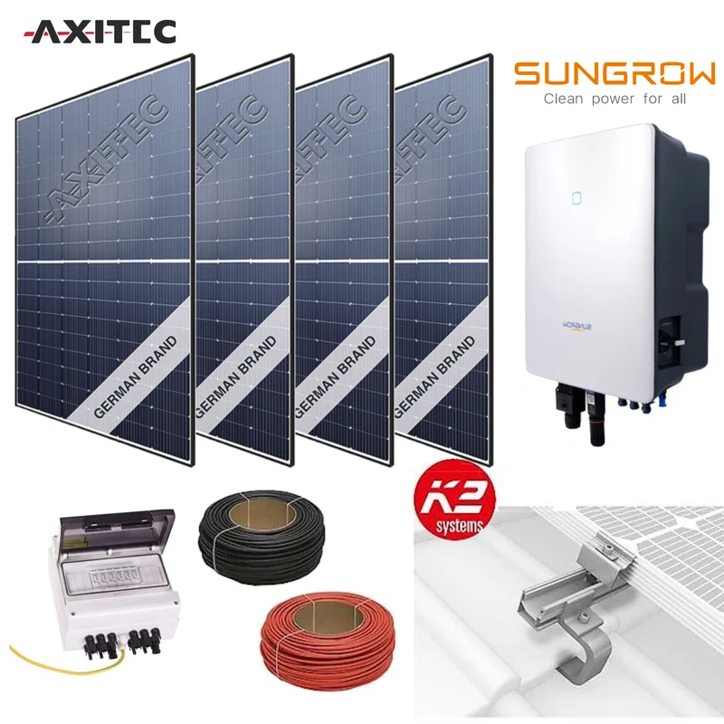 Komplett-Set Sungrow AXITEC Solaranlage 10.8kWh