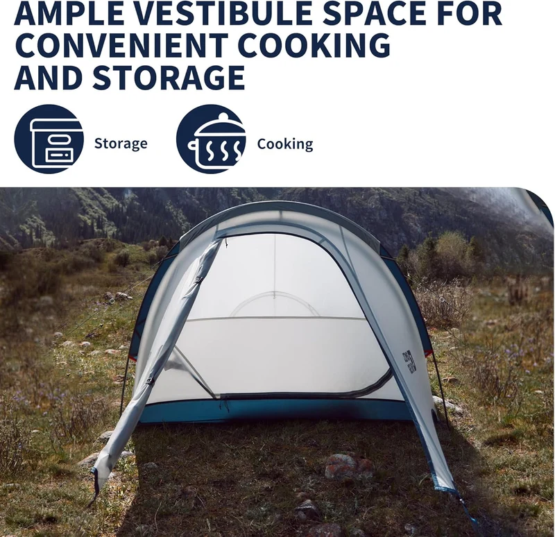 DABAN™ 2-Person Ultralight 4-Season Tunnel Tent