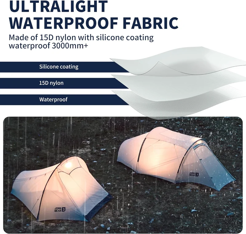 DABAN™ 2-Person Ultralight 4-Season Tunnel Tent