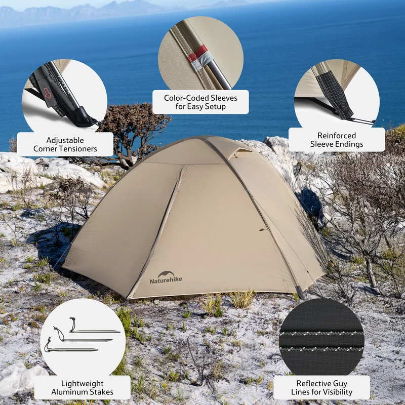 Giling PRO™ 4-Season 1-Person Backpacking Tent