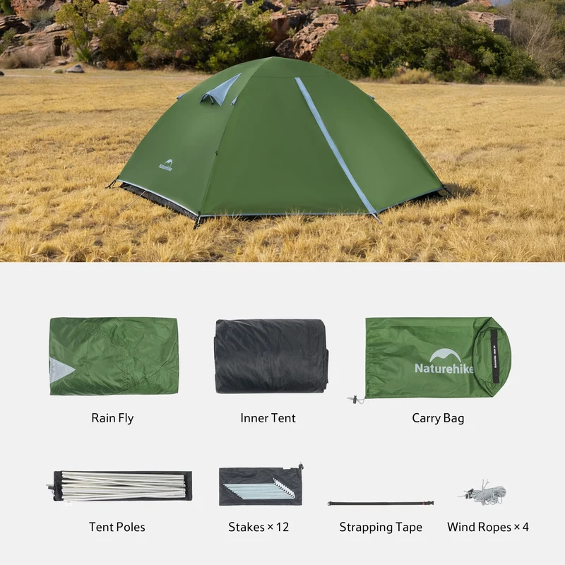 Bleik™ 3-Person Backpacking Tent