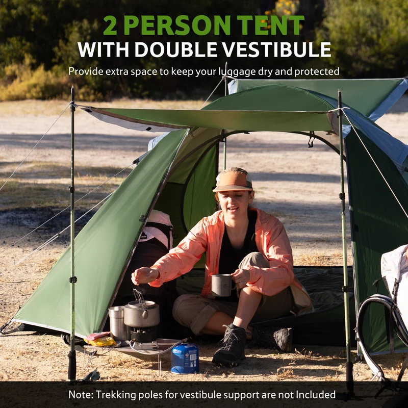 Bleik™ 2-Person Backpacking Tent
