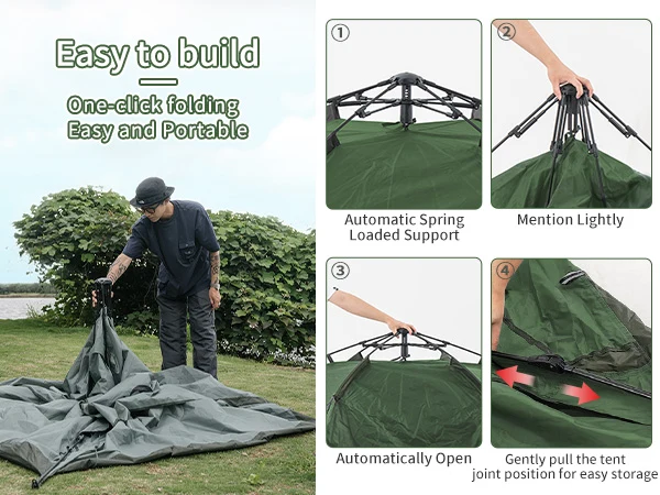 4 People Pop-up Camping Tent