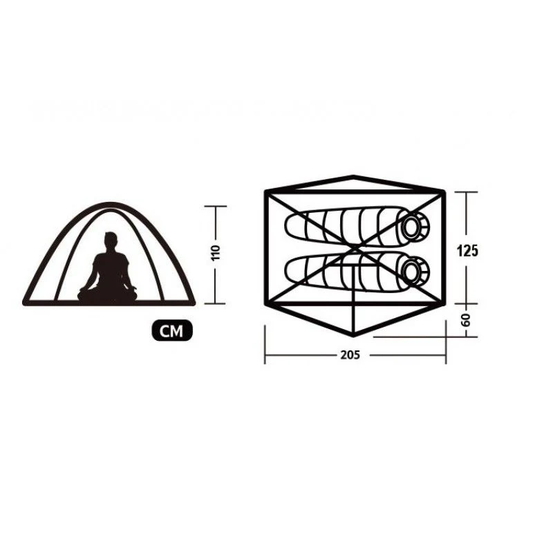 Cloud Trek™ 2-Person Ultralight Bikepacking Tent